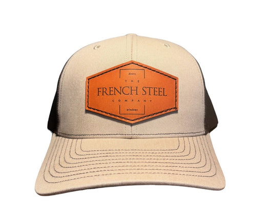 Coffee/Khaki French Steel Trucker Hat